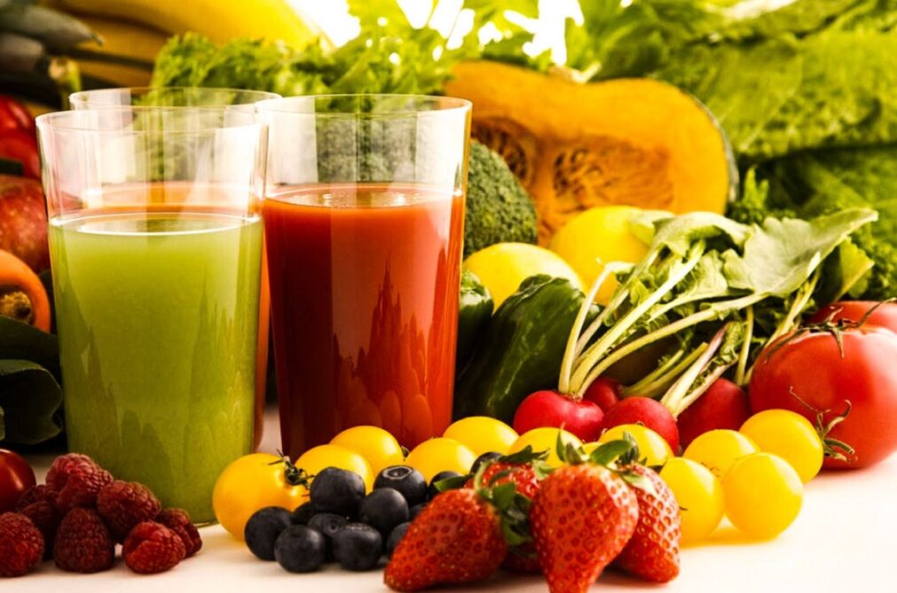 fruit and vegetable juices for weight loss