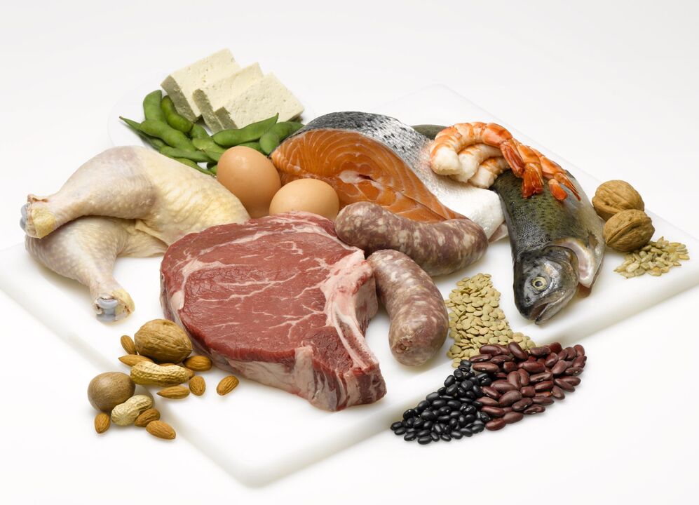 The protein diet is based on the consumption of foods that contain proteins. 