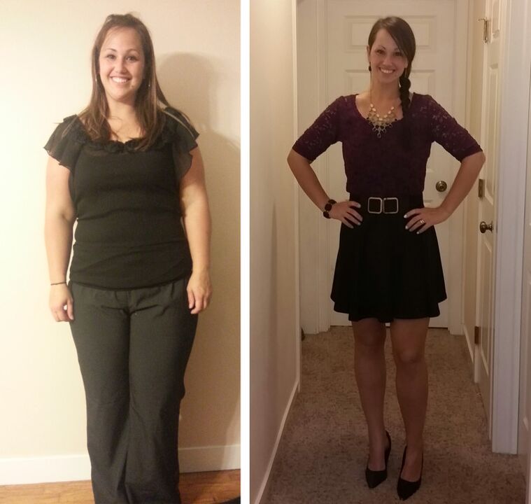 weight loss result after taking Reduslim
